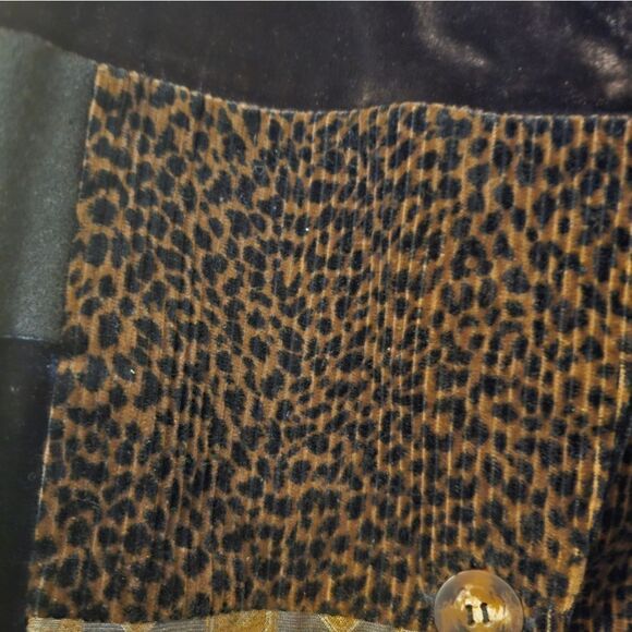 CONCINNO Mixed Print Velvet Blazer - Size Large - Picture 7 of 10